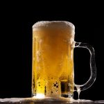 clear glass beer mug with beer